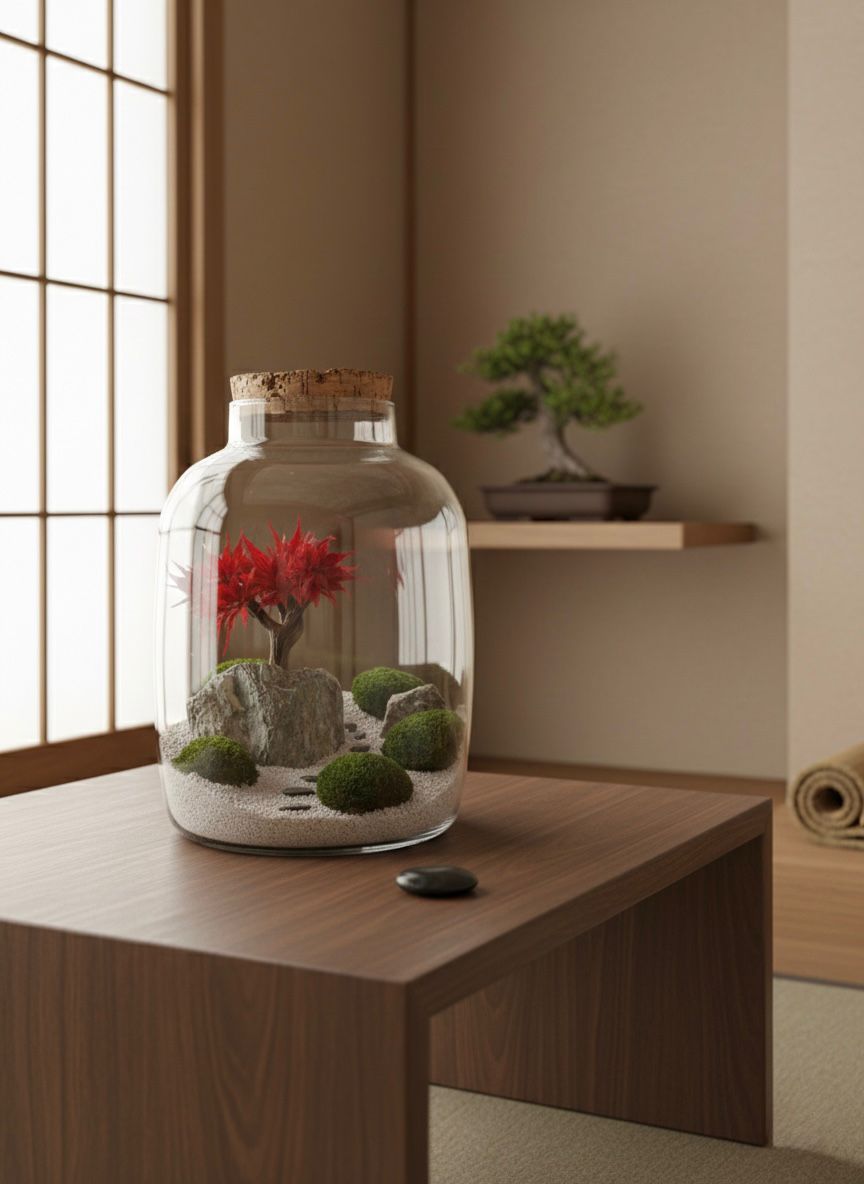 Acero bonsai terrarium